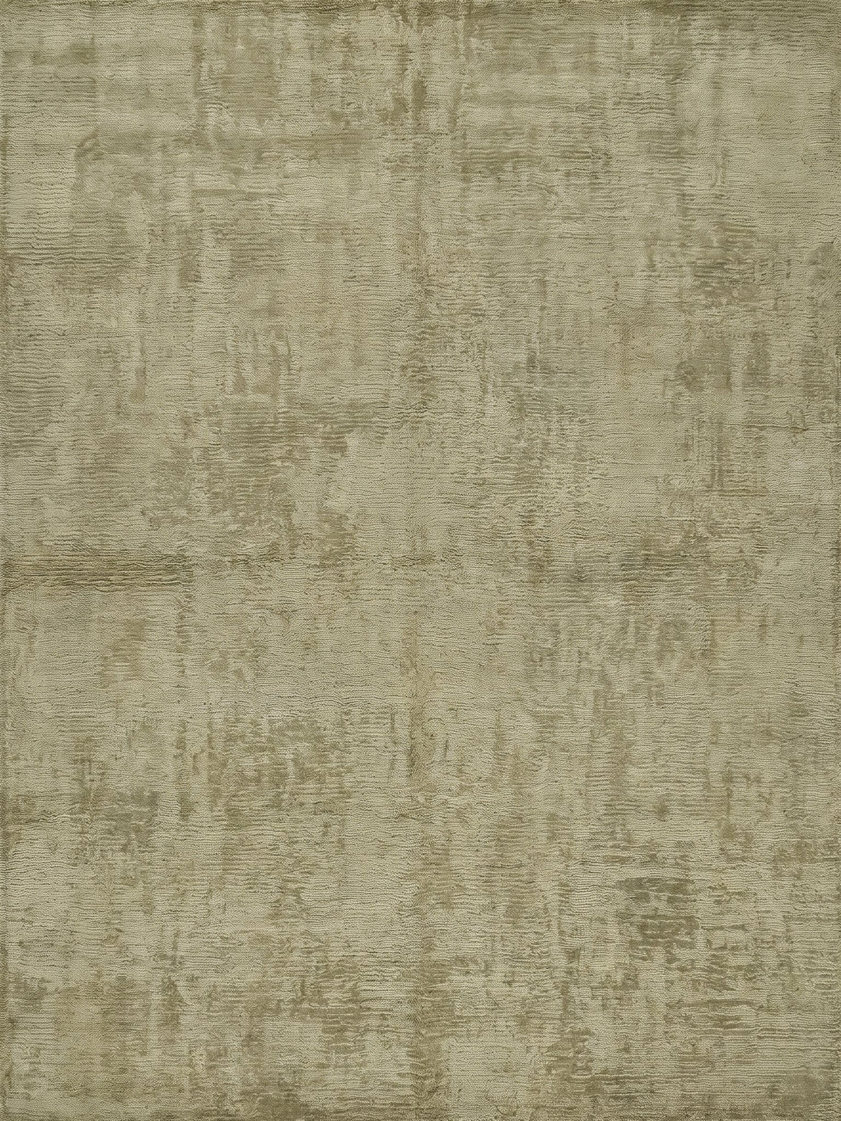 Article 522 sage distressed silk hand-loomed rug by Bond Street, full view